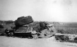 Zničený T-34/85