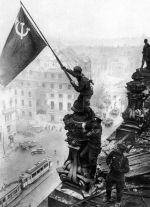 Vlajka nad Reichstagem