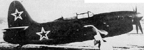  Su-5 — prototyp během krátkých zkoušek 