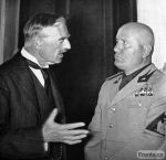 Mussolini a Chamberlain