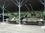 Tank T-55 a samohybný PL dvojkanon ZSU-57-2