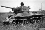 Zničený T-34/76